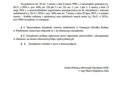 Standardy Ochrony Małoletnich!